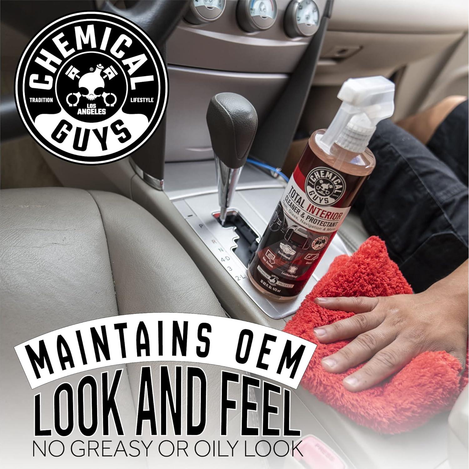 Limpiador Interior Total Chemical Guys 2 Paquete 16 oz Cereza Negra