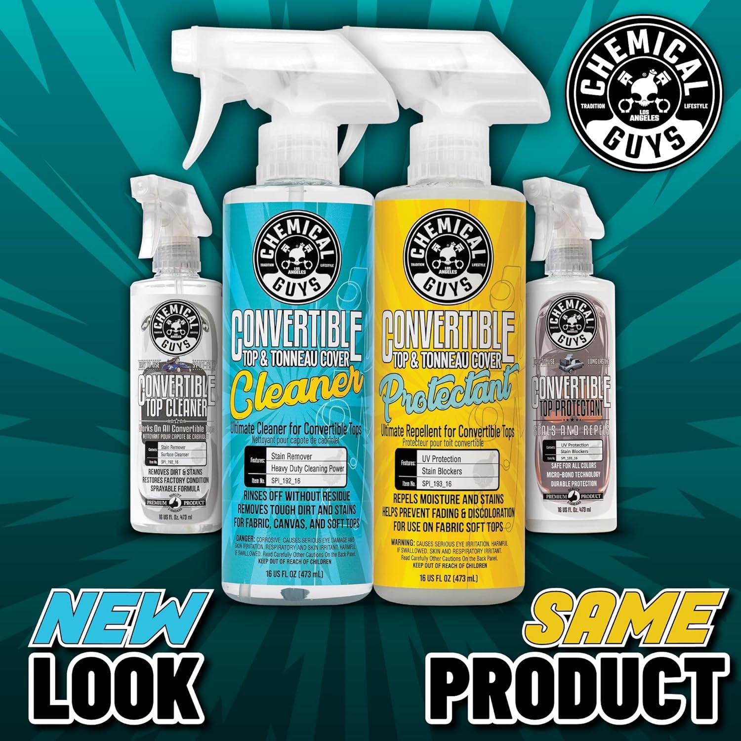 Kit Limpiador y Protector Techo Convertible Chemical Guys 2 Piezas
