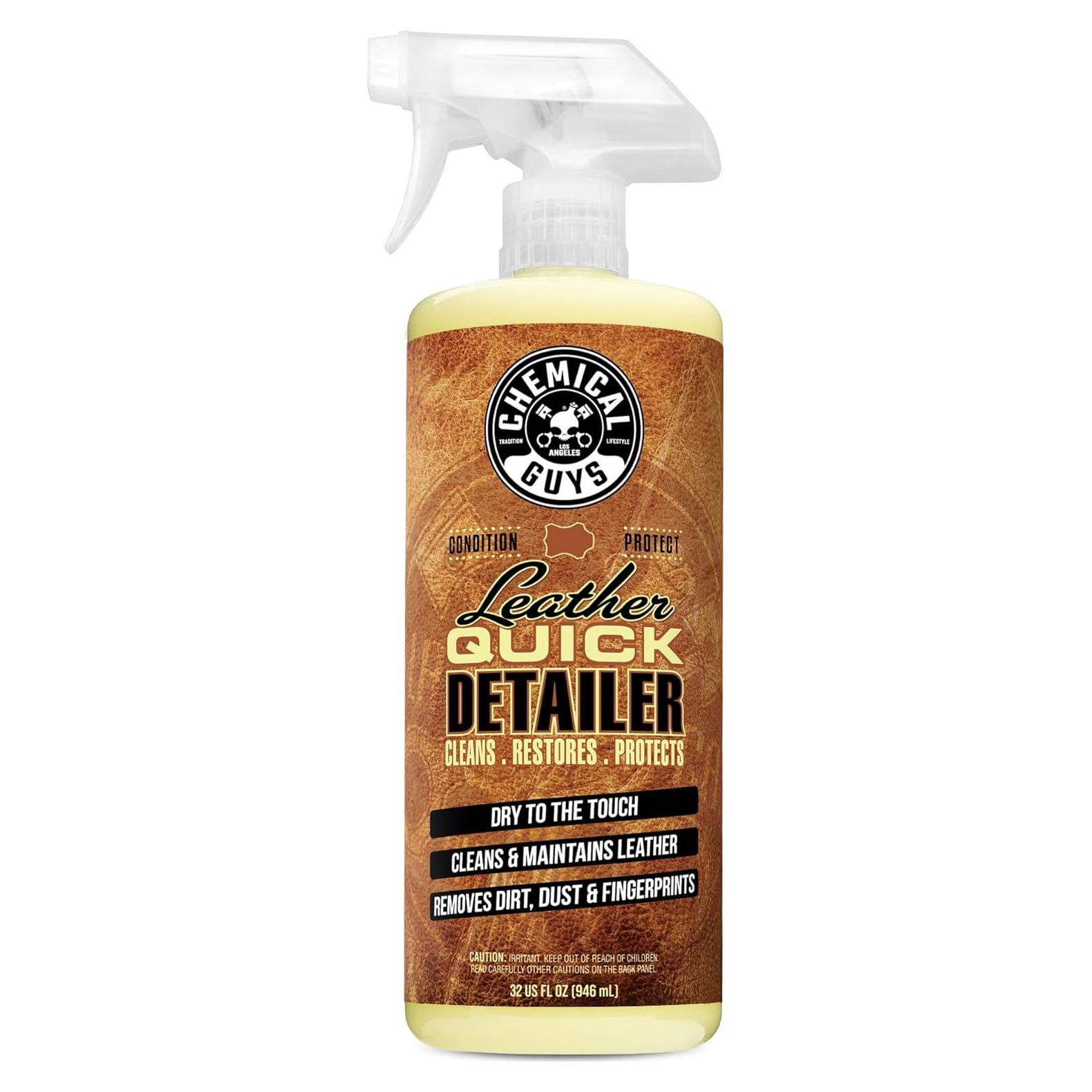 Limpiador Rápido de Cuero Chemical Guys 32 oz para Interiores