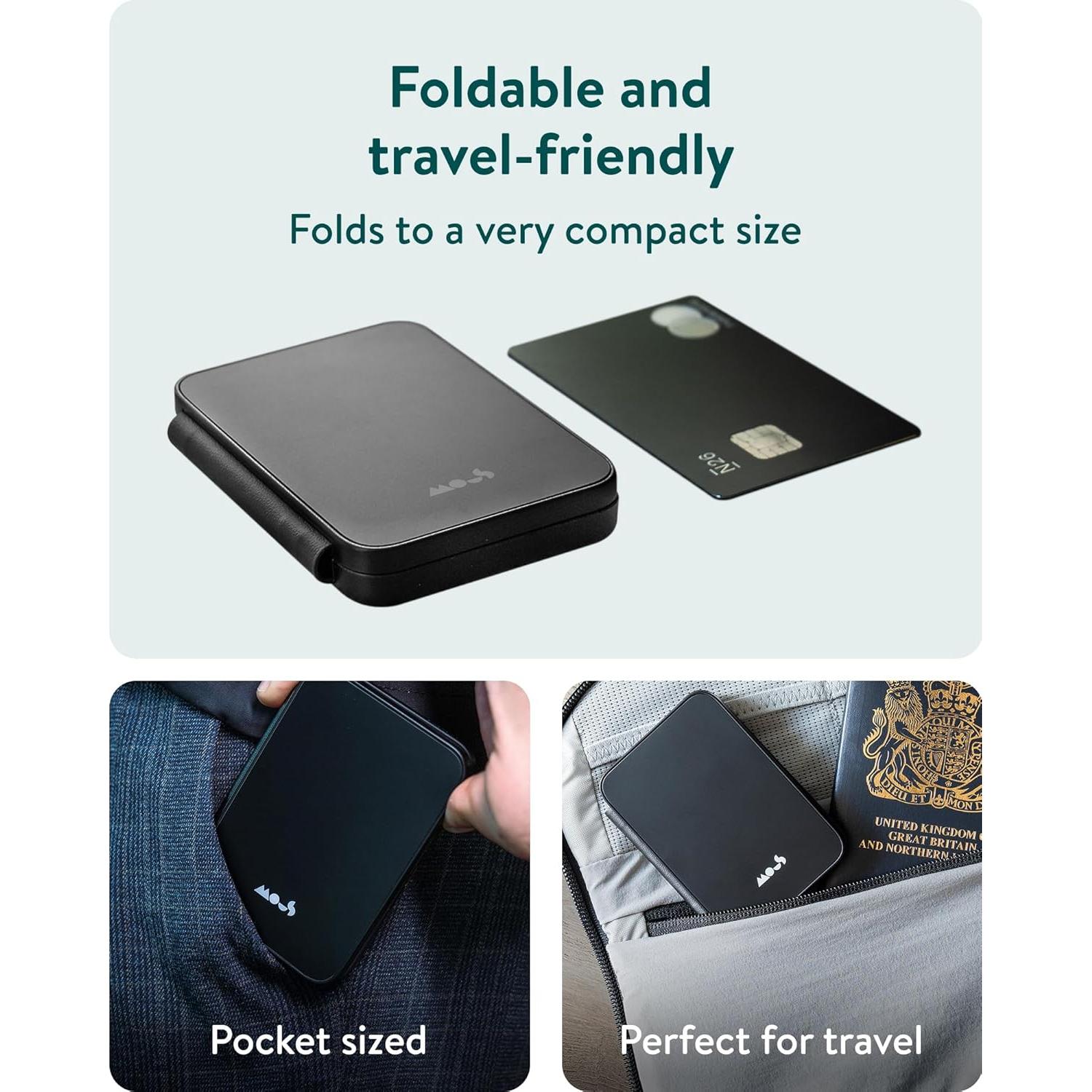 Cargador Inalámbrico 3 en 1 Mous - Compatible con MagSafe