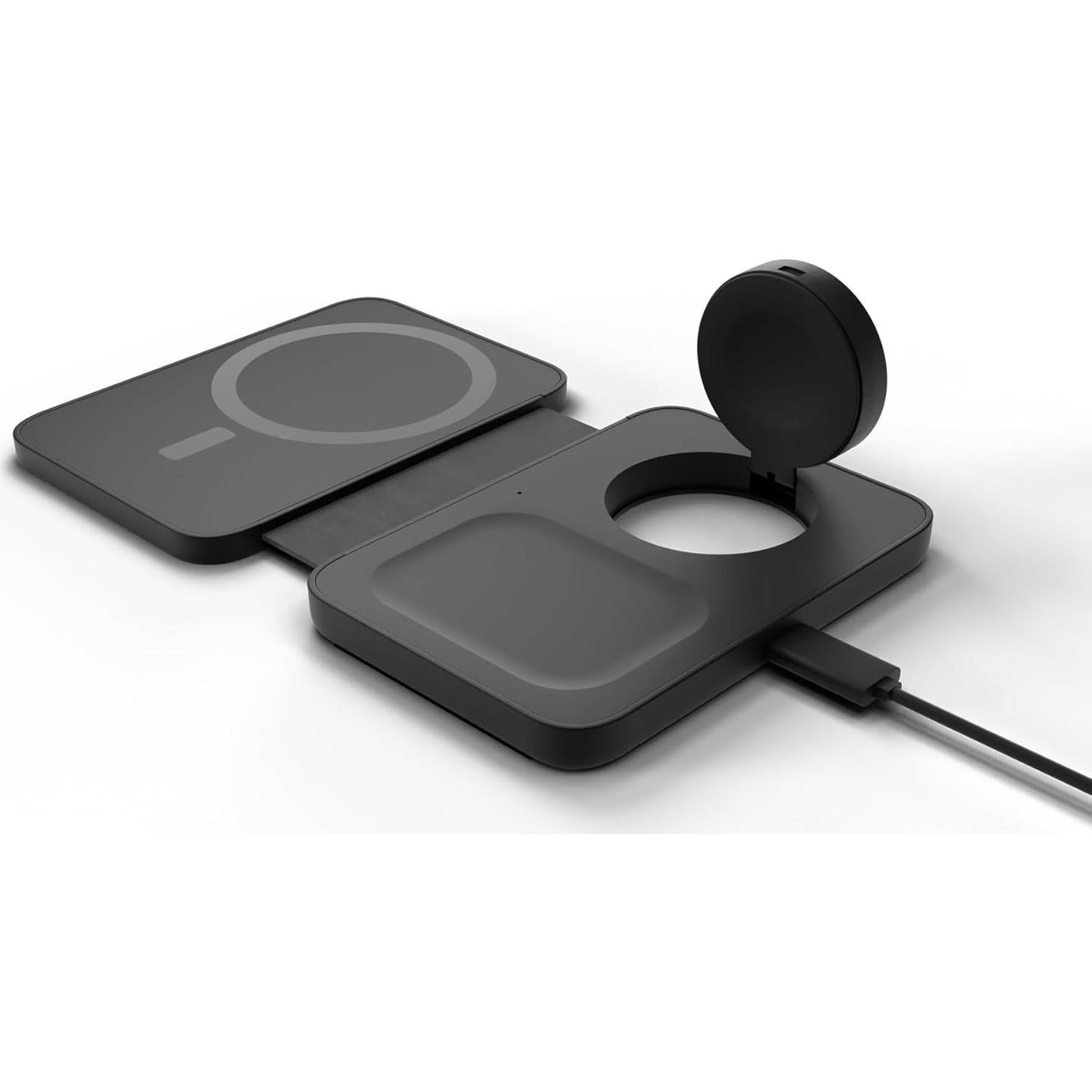 Cargador Inalámbrico 3 en 1 Mous - Compatible con MagSafe