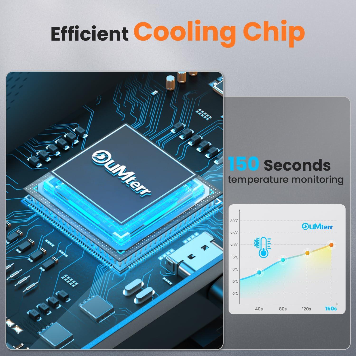 Cargador Inalámbrico DUMTERR 3 en 1 para iPhone y Apple Watch