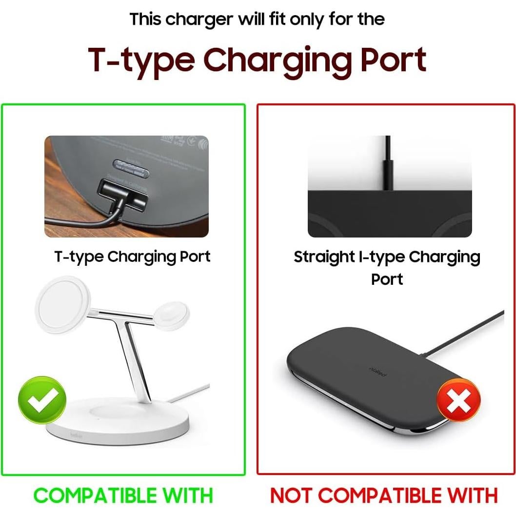 Adaptador de 15V 2.67A Belkin para Cargador Inalámbrico 3-en-1