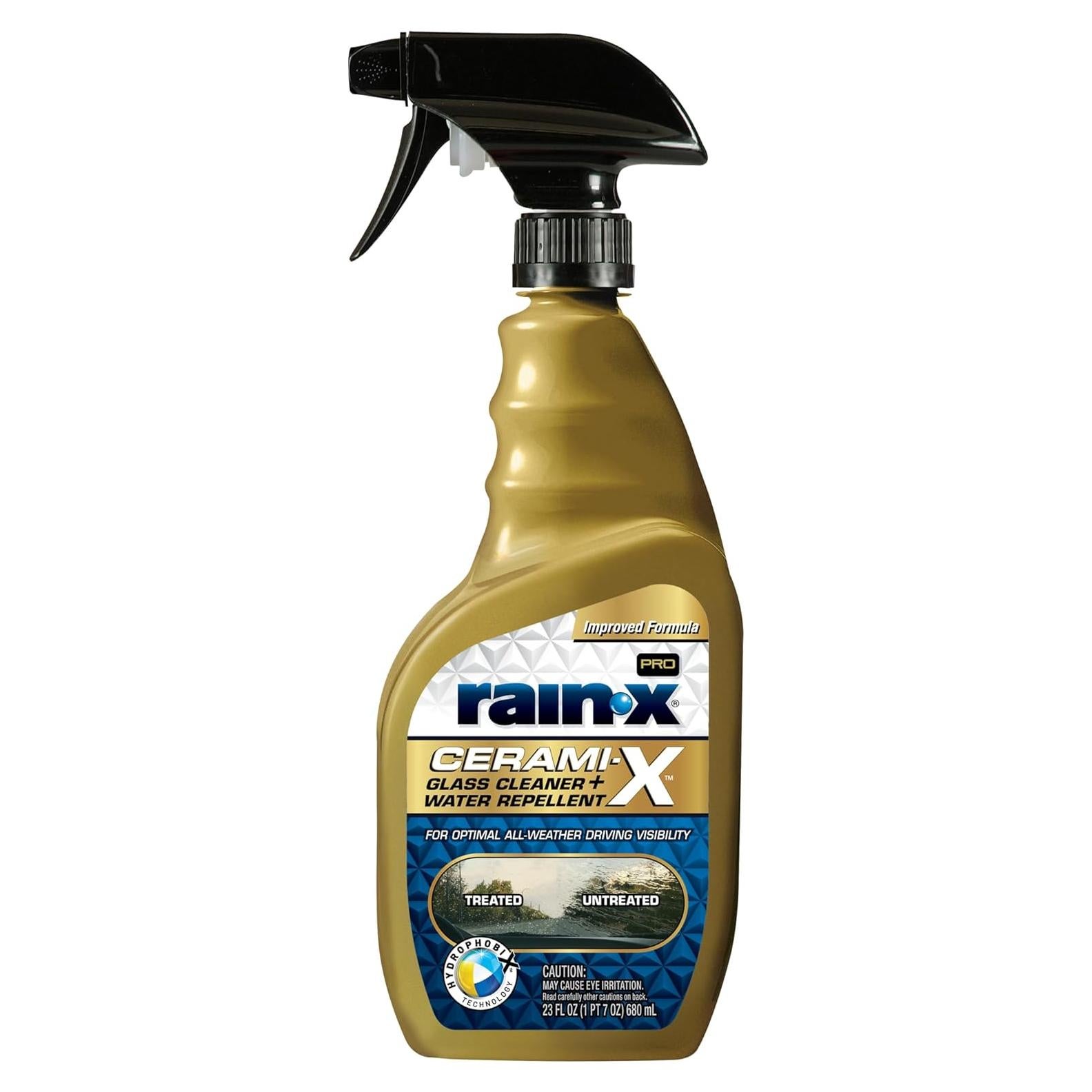 Limpiador de Cristales Rain-X Pro Cerami-X 0.65L + Repelente