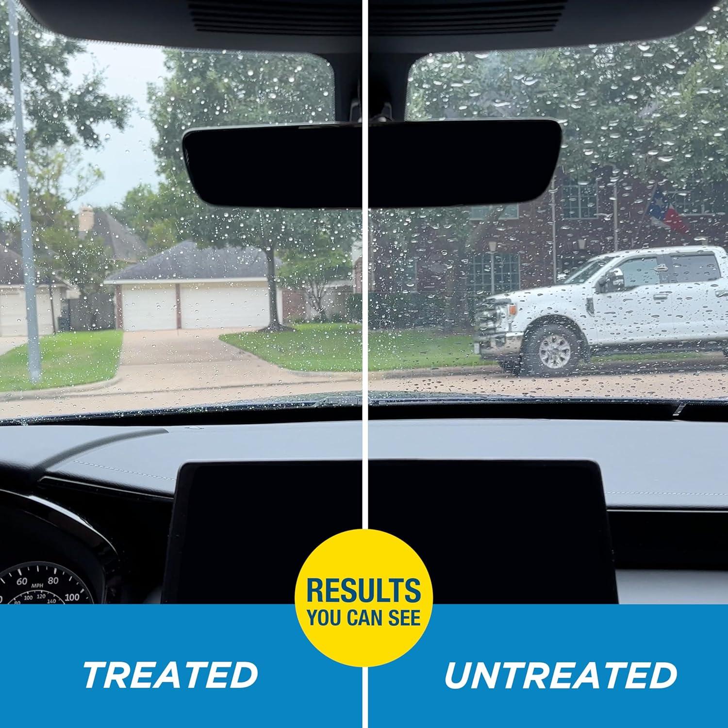 Limpiador de Cristales 2 en 1 Rain-X 680 ml Paquete de 2