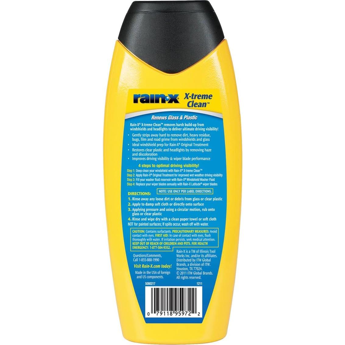 Limpiador de Cristales Rain-X X-treme Clean 355 ml