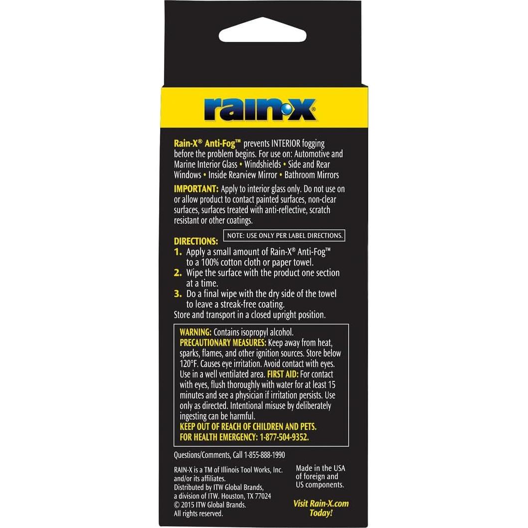 Limpiador de Cristales Rain-X Anti Niebla 119g