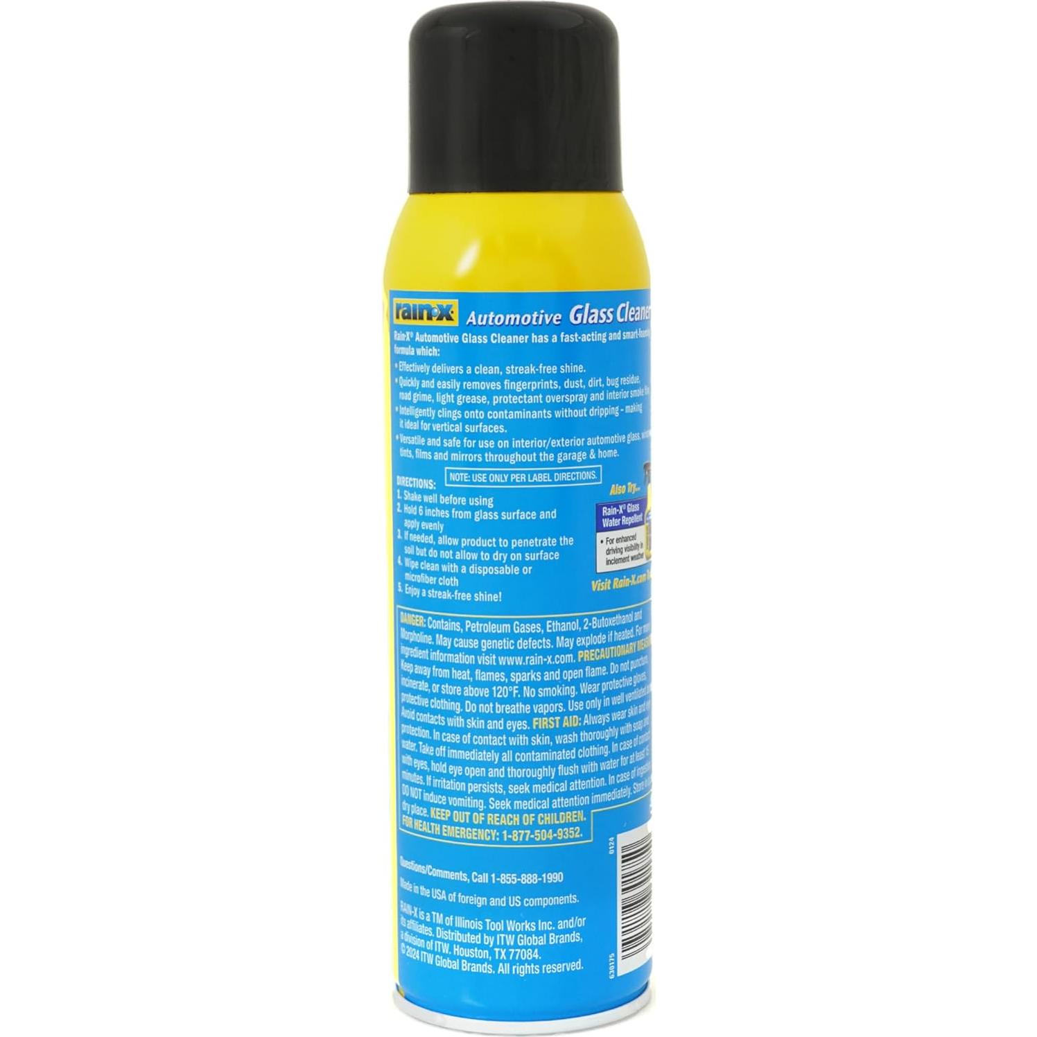 Limpiador de Cristales Aerosol Rain-X 630175 0.65 kg