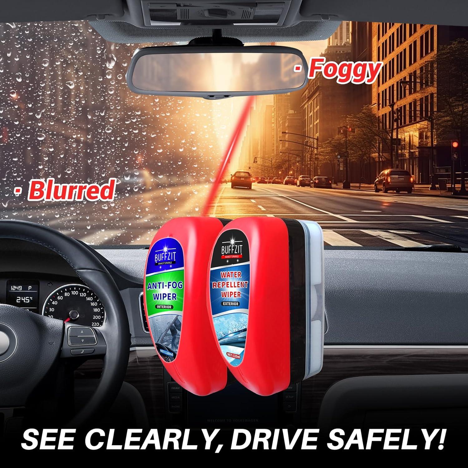 Repelente de Agua y Antivaho BUFFZIT - Paquete de 2 x 120 ML