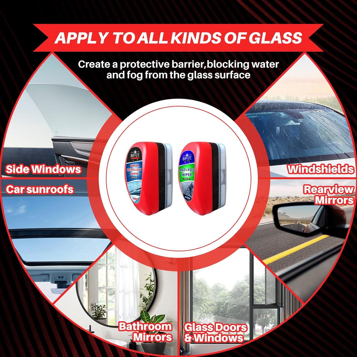 Repelente de Agua y Antivaho BUFFZIT - Paquete de 2 x 120 ML