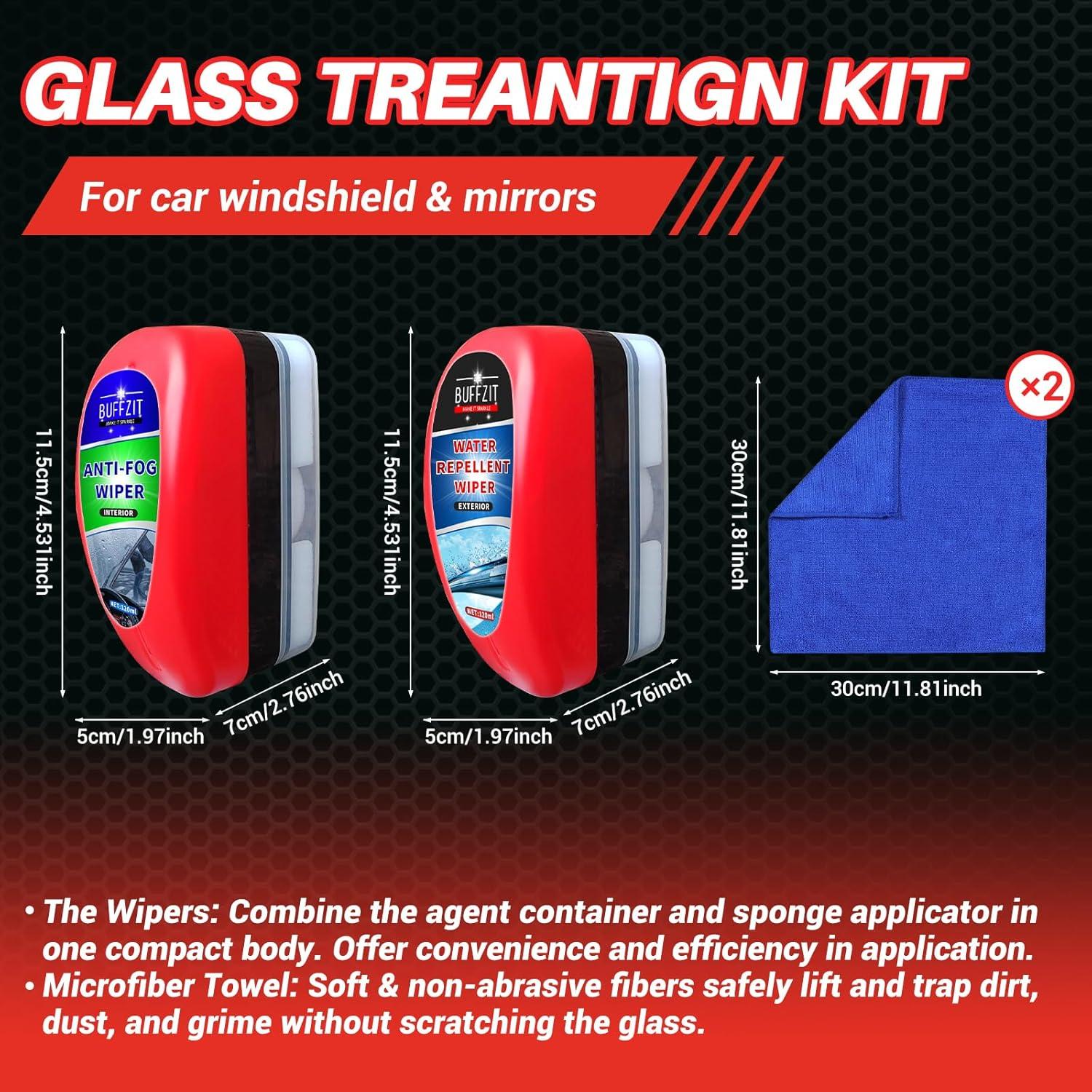 Repelente de Agua y Antivaho BUFFZIT - Paquete de 2 x 120 ML