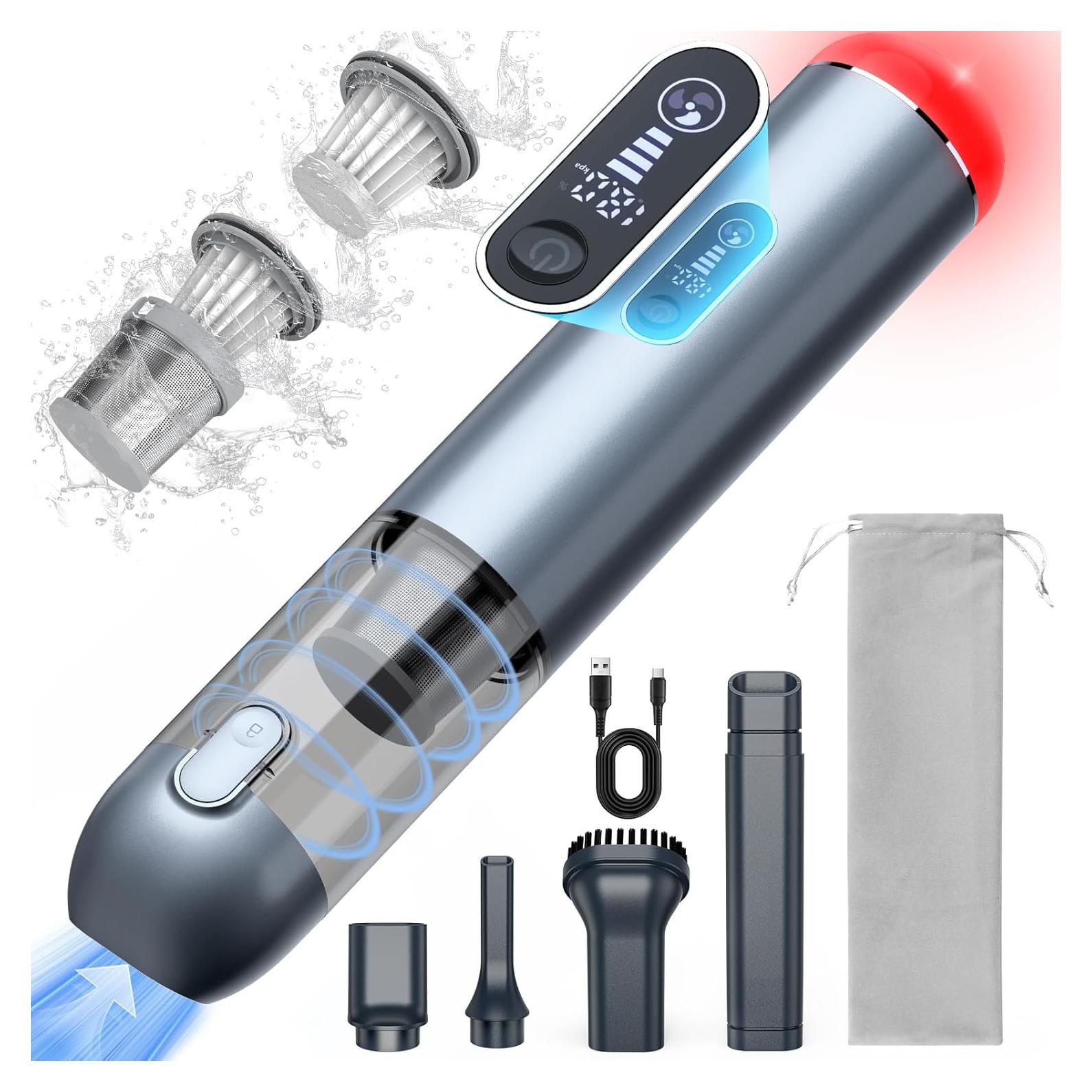 Aspiradora de Mano Inalámbrica Tkkich V11S 18000PA 2 en 1