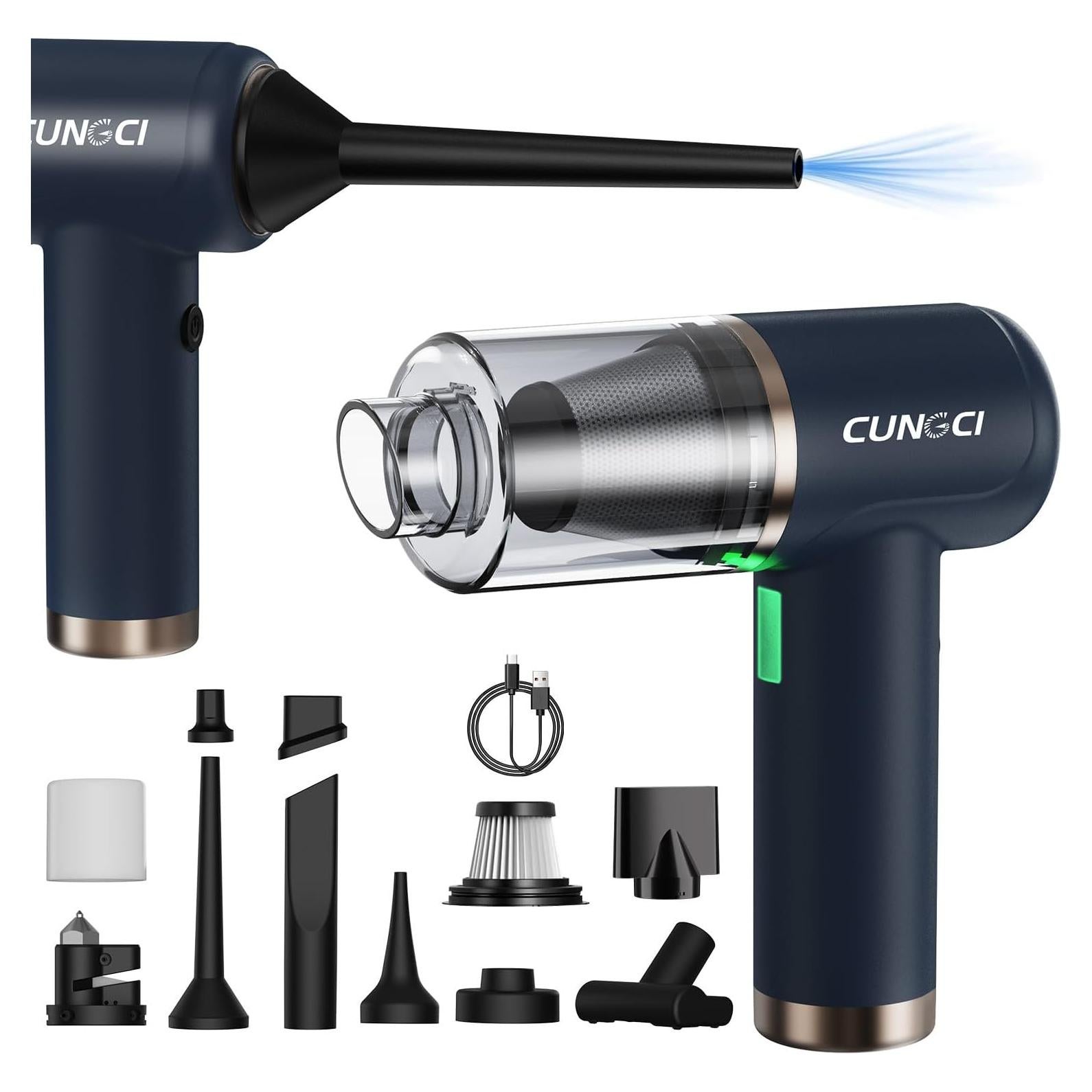 Aspiradora de Mano Inalámbrica CungCi ZX-303 18000Pa 5 en 1