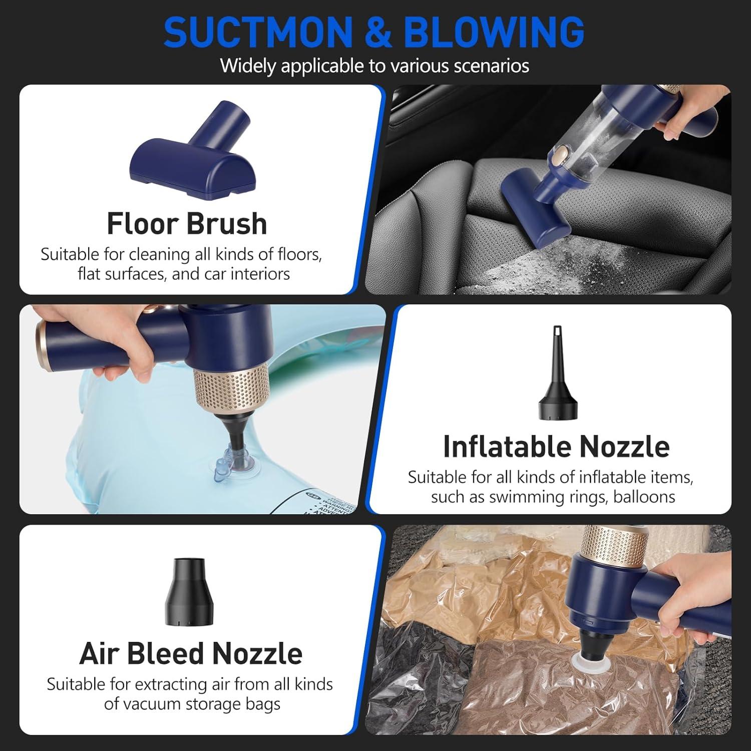 Aspiradora de Coche Portátil Sweetone LT-135CT 15000 Pa