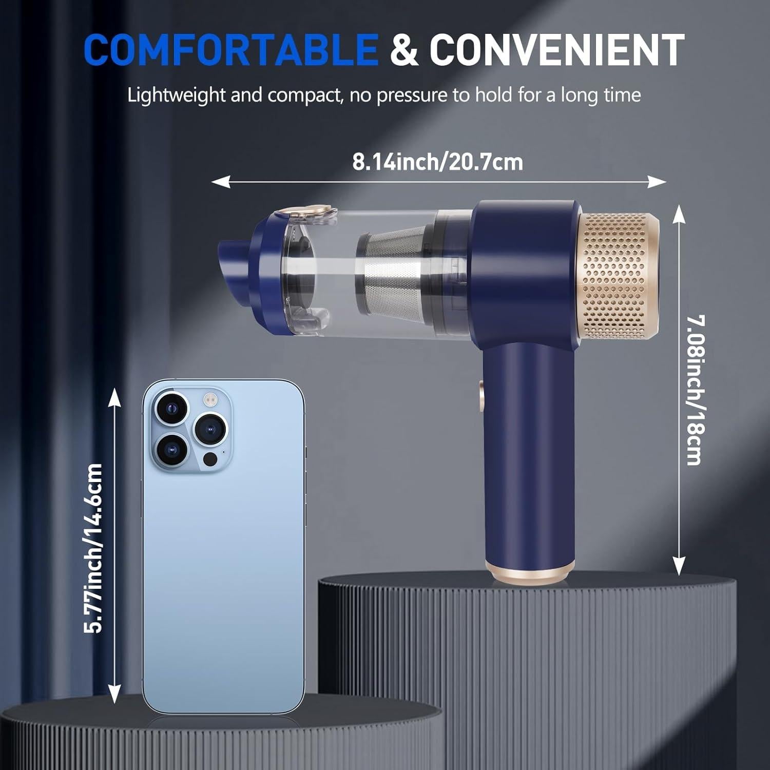 Aspiradora de Coche Portátil Sweetone LT-135CT 15000 Pa