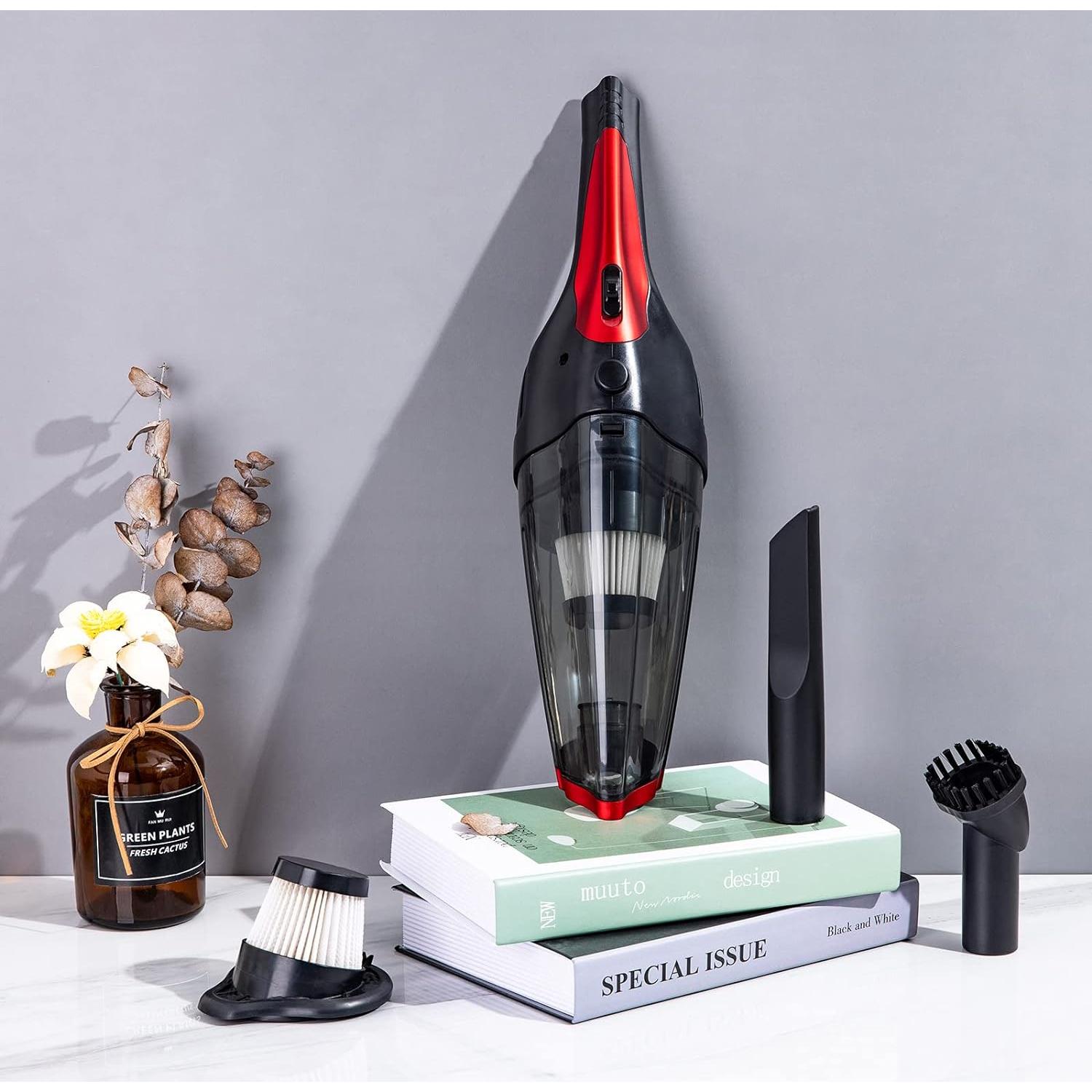 Aspiradora de Mano Fityou Inalámbrica 120W Carga USB 1.27kg