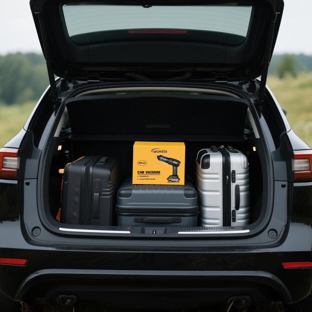 Aspiradora de Mano Inalámbrica WOKEGI WX8-pro 40000Pa Amarillo