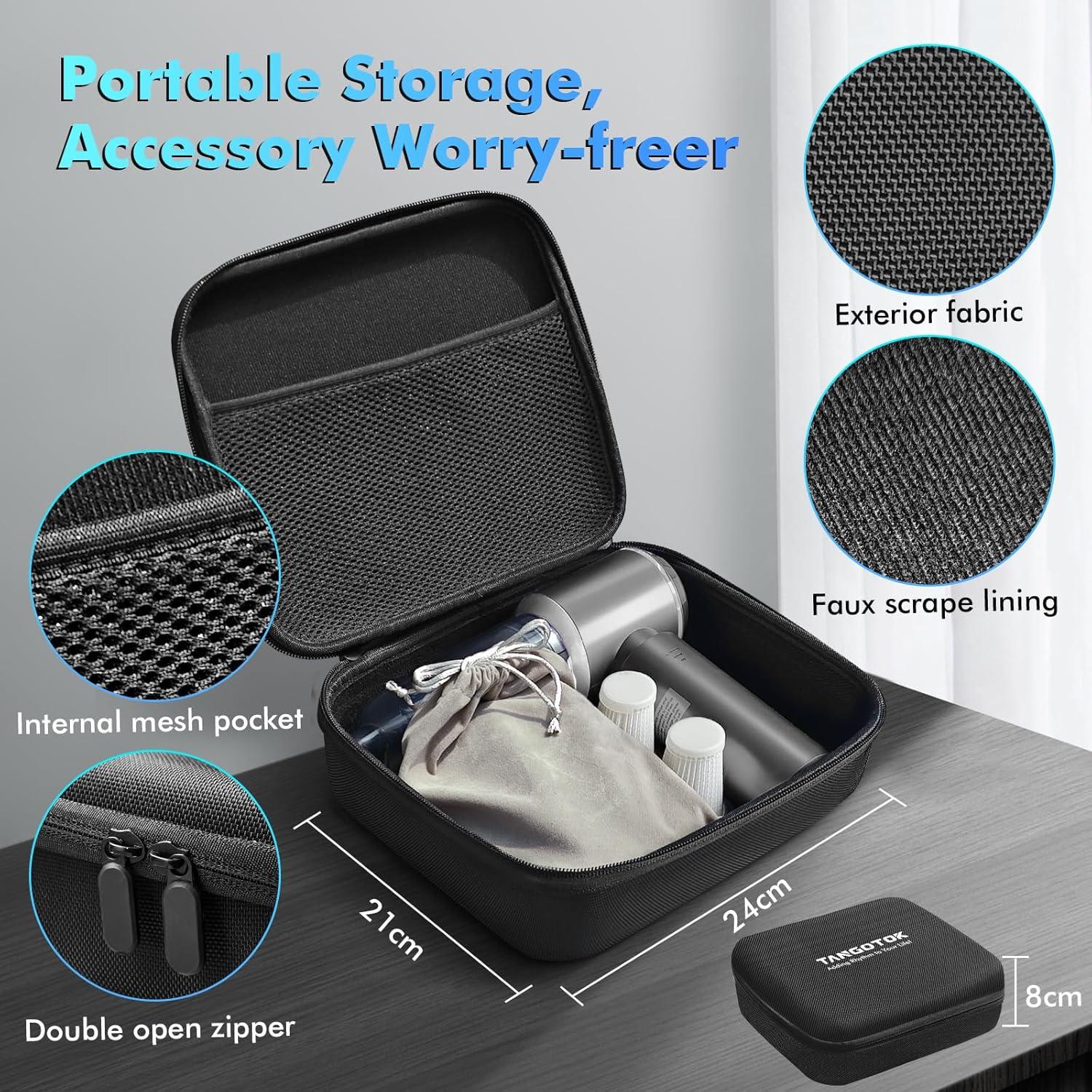 Aspiradora de Coche Inalámbrica TANGOTOK HL-127 20000PA Plata