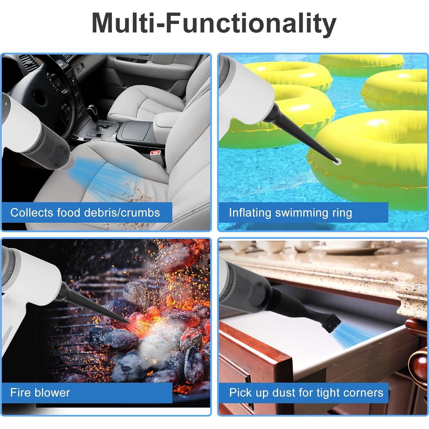 Aspiradora de Mano Inalámbrica Micarto CV101 9KPa Gris