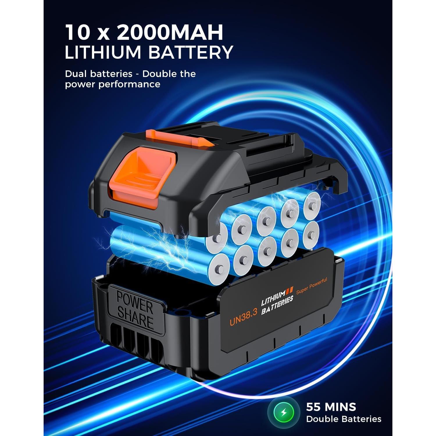 Aspiradora de Coche Inalámbrica MBNGF X9 ULTRA 35000PA