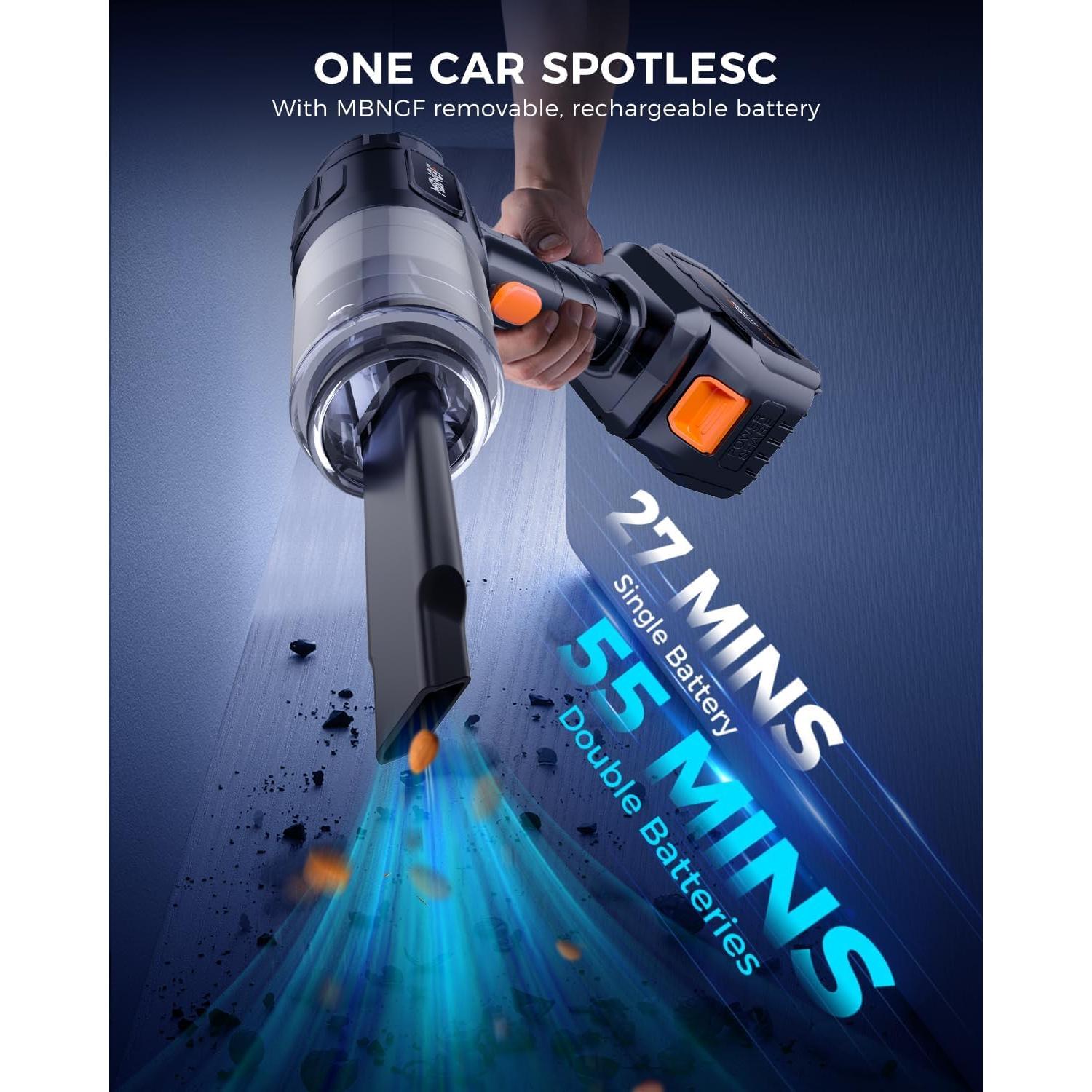 Aspiradora de Coche Inalámbrica MBNGF X9 ULTRA 35000PA