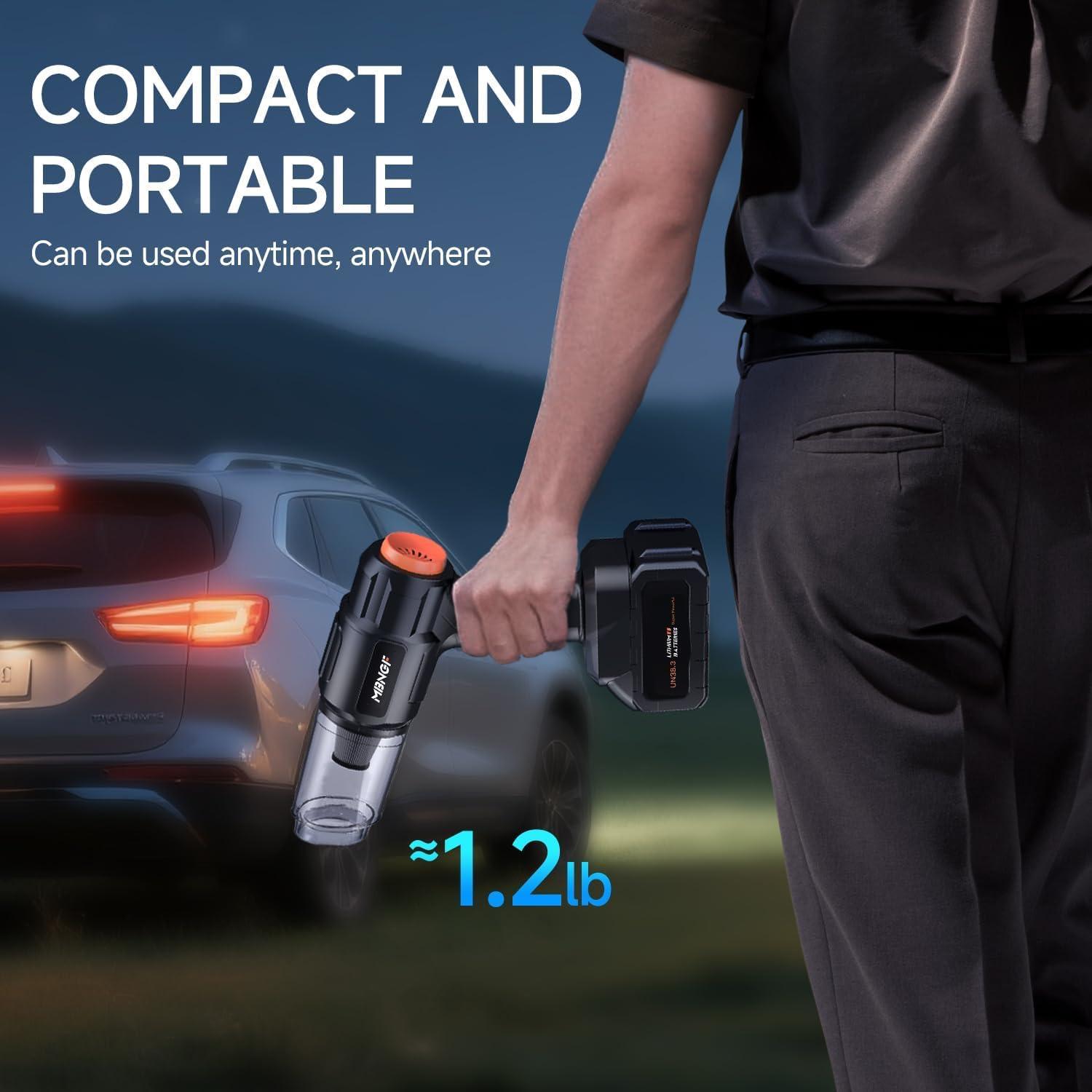 Aspiradora de Coche Inalámbrica MBNGF X9 ULTRA 35000PA