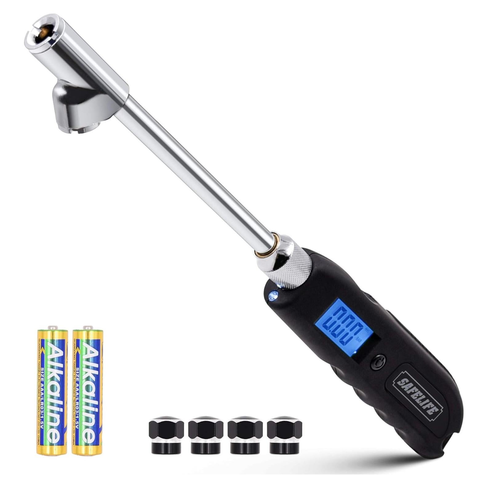 Medidor Digital de Presión de Neumáticos SAFELIFE 230 PSI