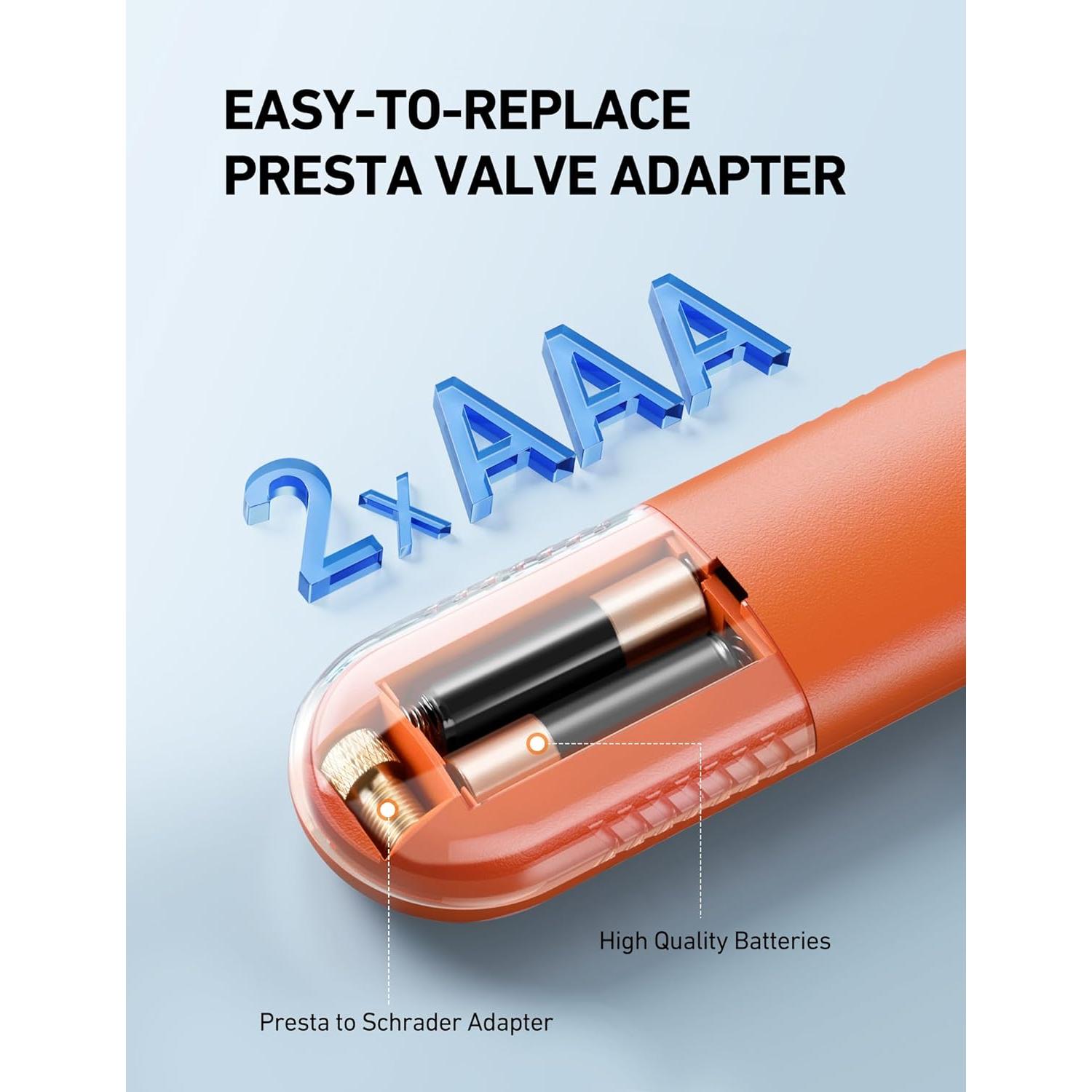 Medidor de Presión de Neumáticos Digital AstroAI 3-300 PSI