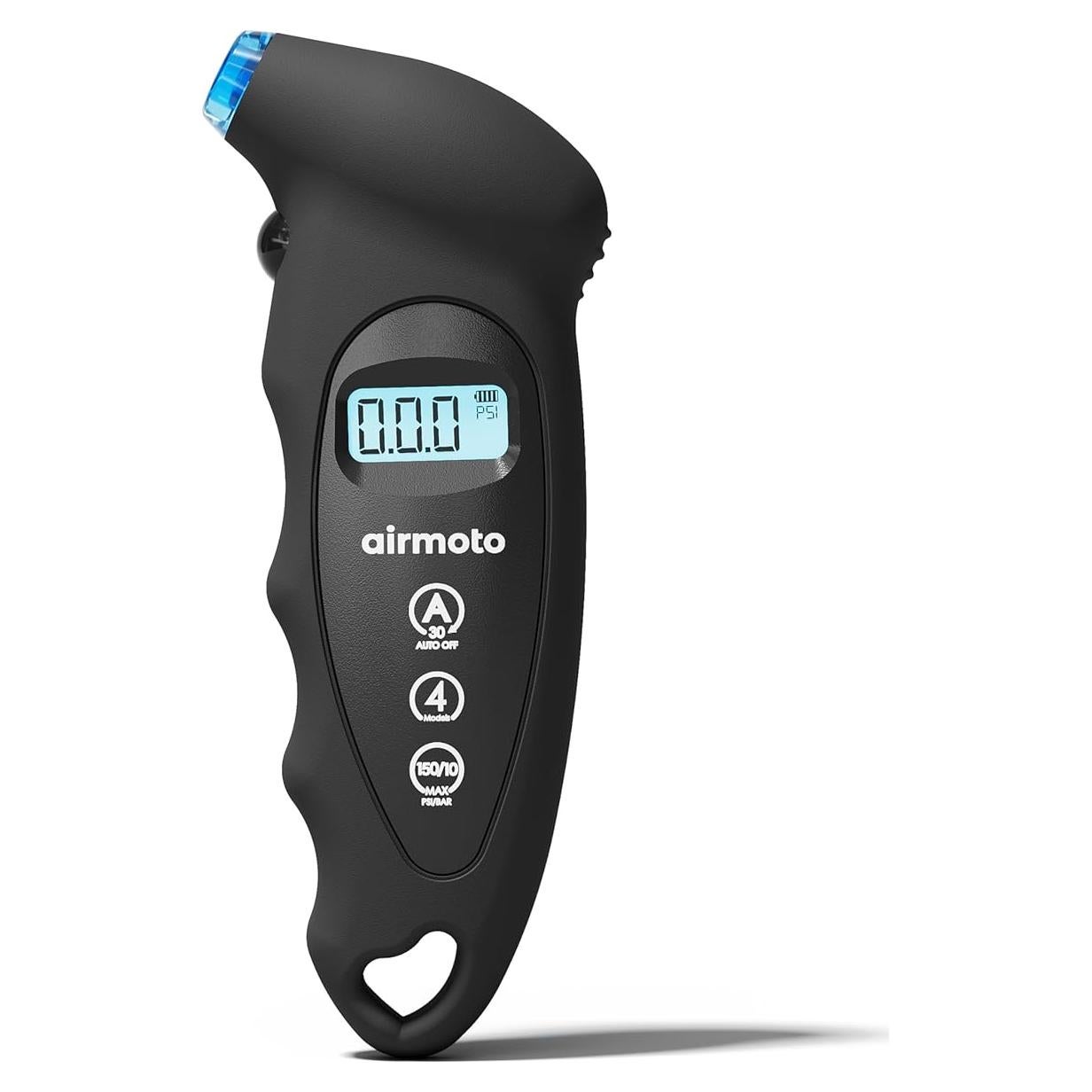 Medidor de Presión de Neumáticos Digital Airmoto 0-10.3bar LCD