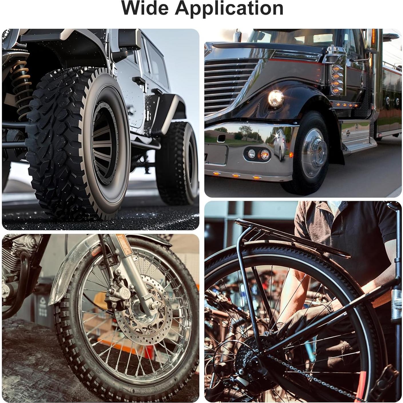 Medidor de presión de neumáticos digital ATsafepro 200 PSI