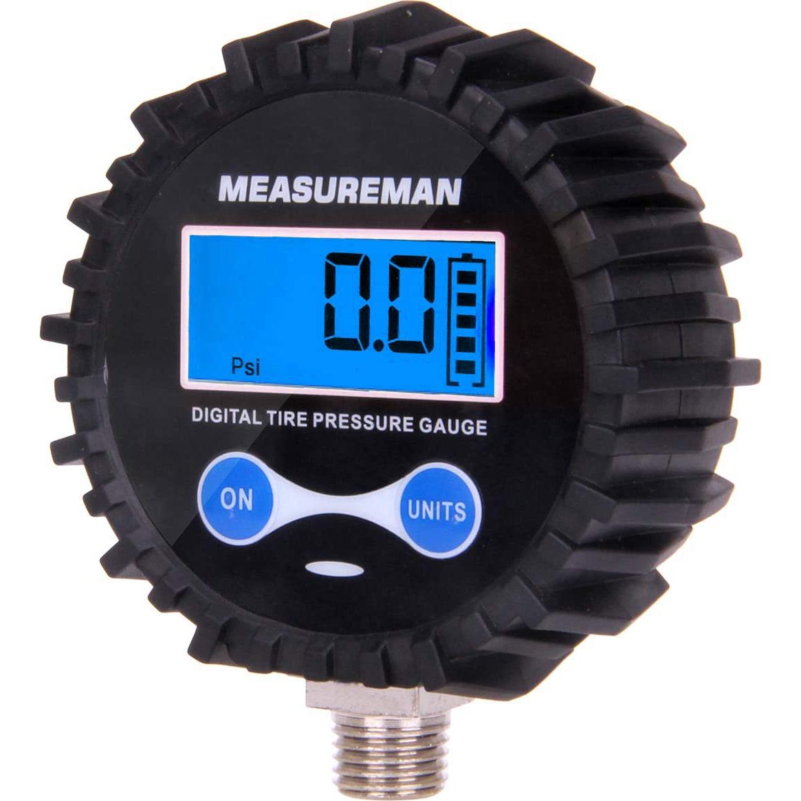 Medidor Digital de Presión de Aire Measureman 0-200psi