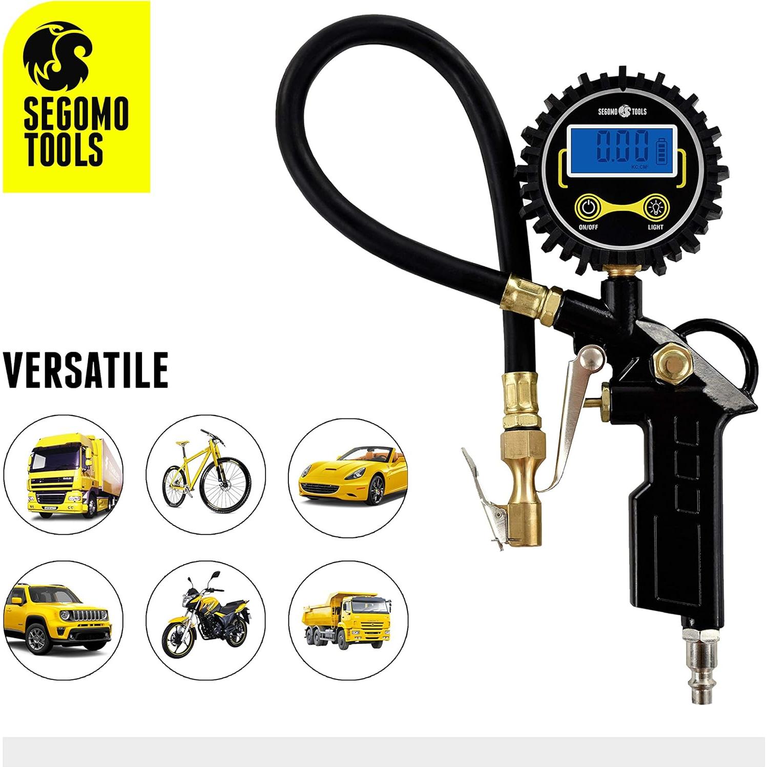 Inflador Digital de Neumáticos Segomo Tools DTIK1 250 PSI