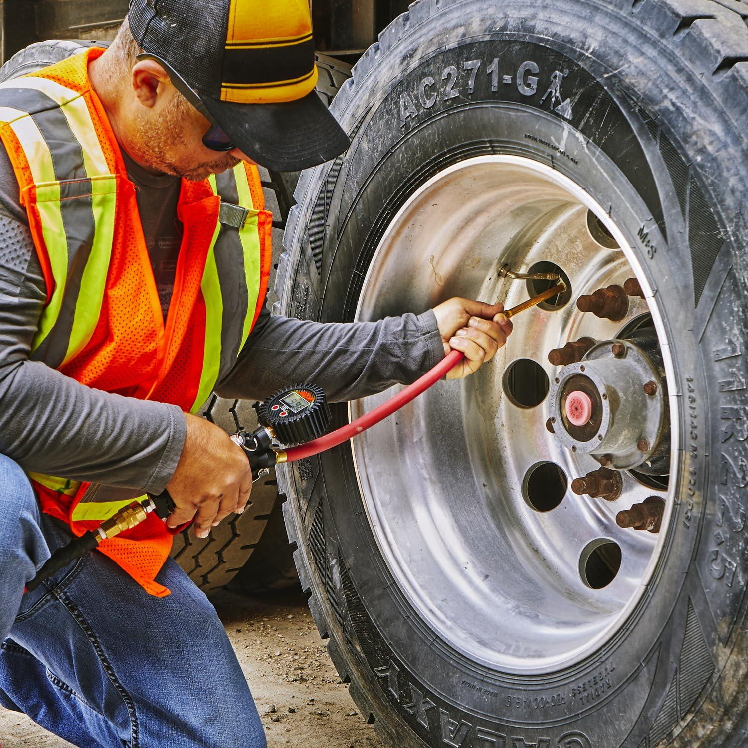 Inflador Digital de Neumáticos Milton S-576D con Manómetro