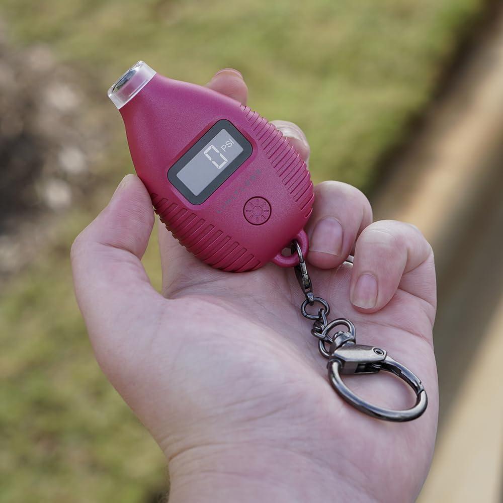 Medidor de Presión de Neumáticos Digital Limitless Cereza