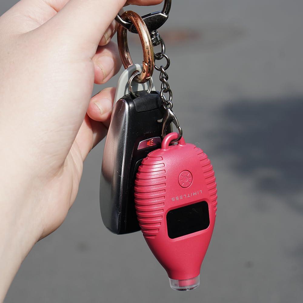 Medidor de Presión de Neumáticos Digital Limitless Cereza