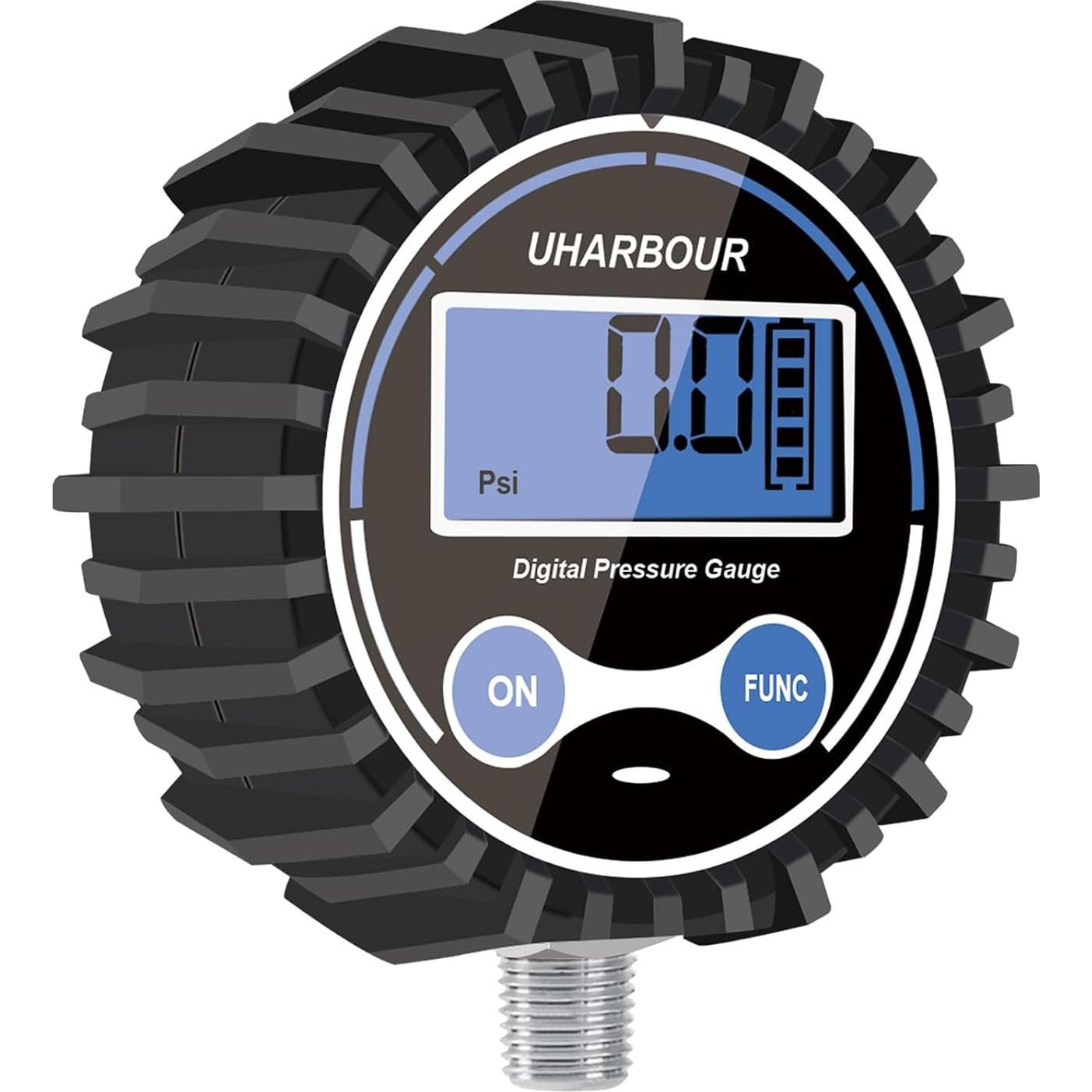 Manómetro Digital de Presión de Aire Uharbour 5-200 PSI