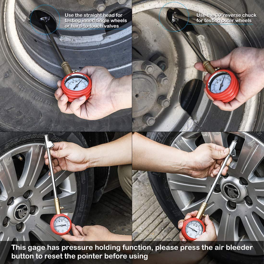 Medidor Mecánico de Presión de Neumáticos CZC AUTO 0-11bar