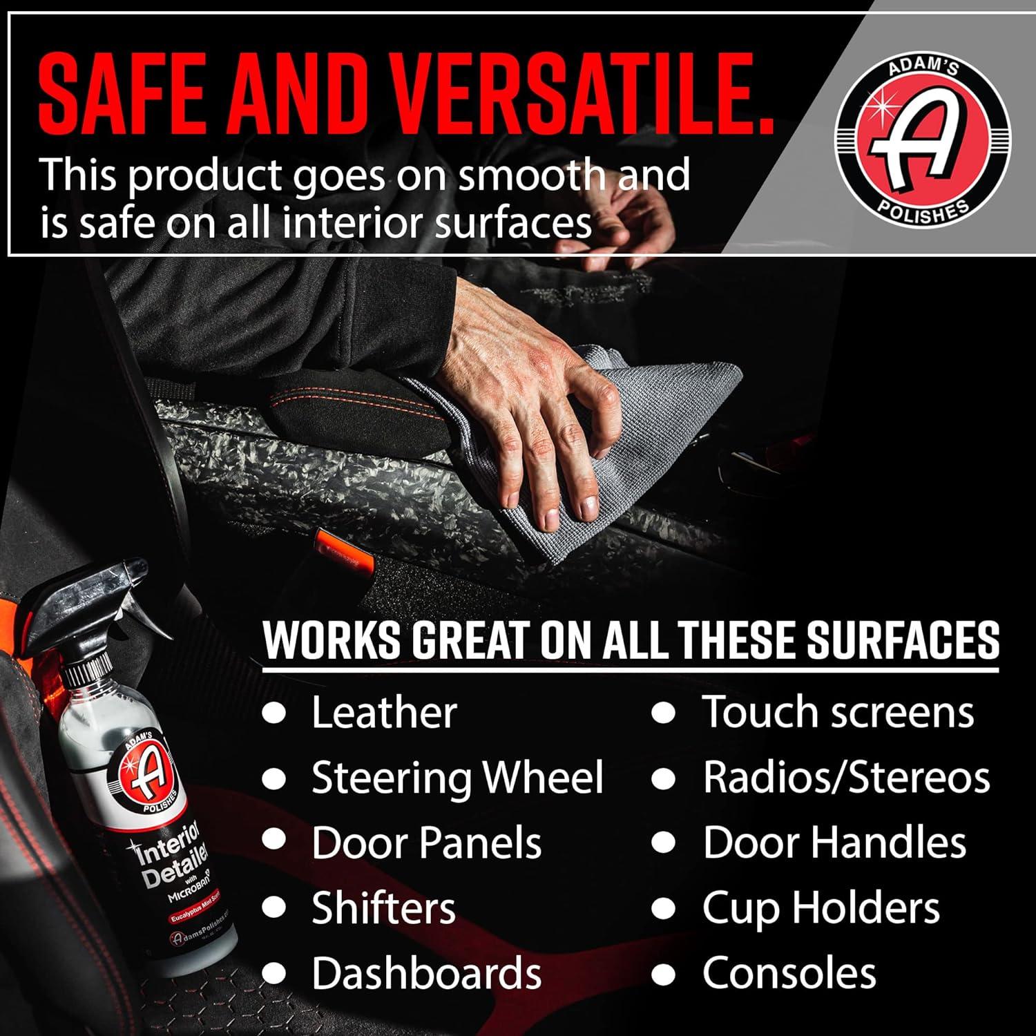 Limpiador Interior Adam's Polishes 473 ml Almendra Dulce