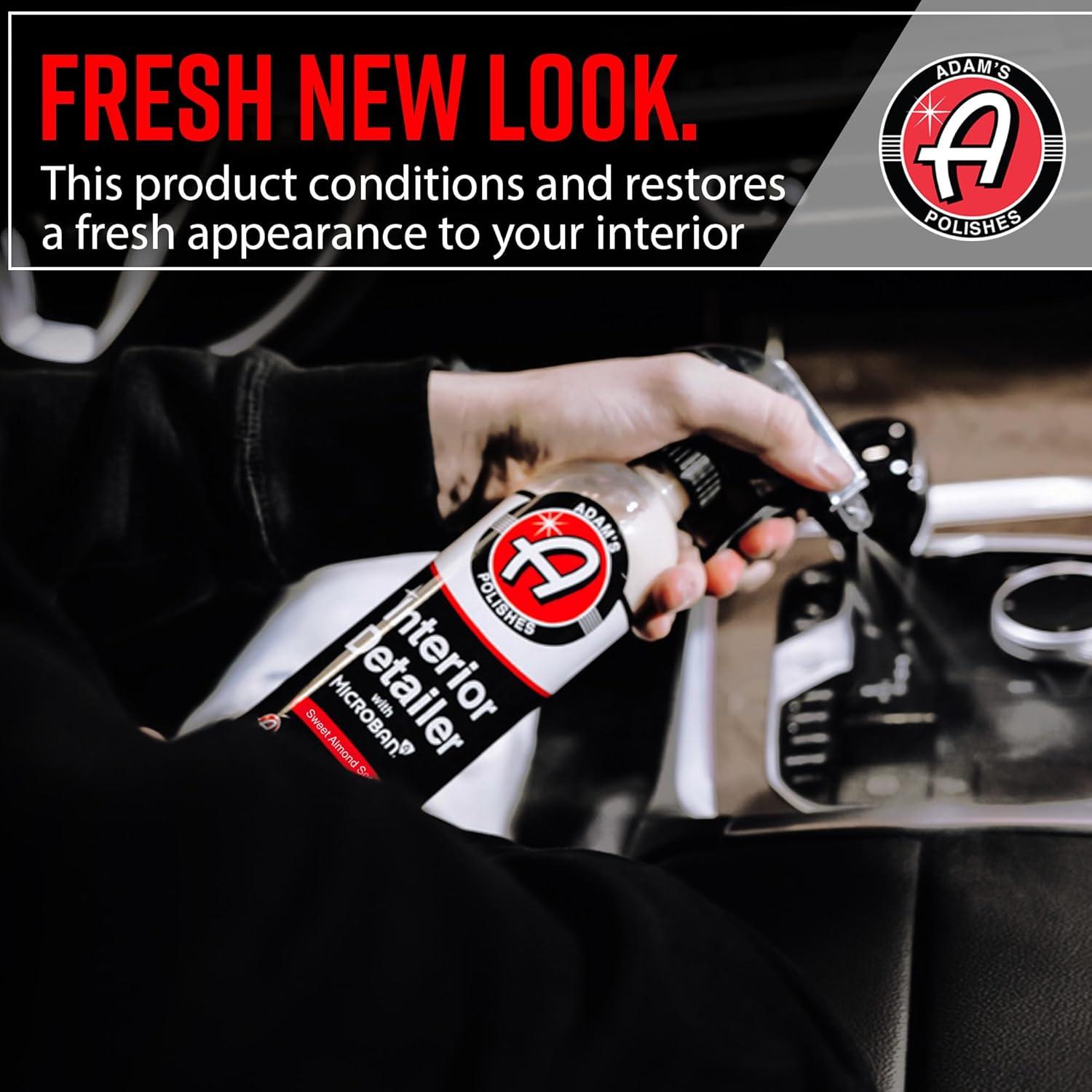 Limpiador Interior Adam's Polishes 473 ml Almendra Dulce