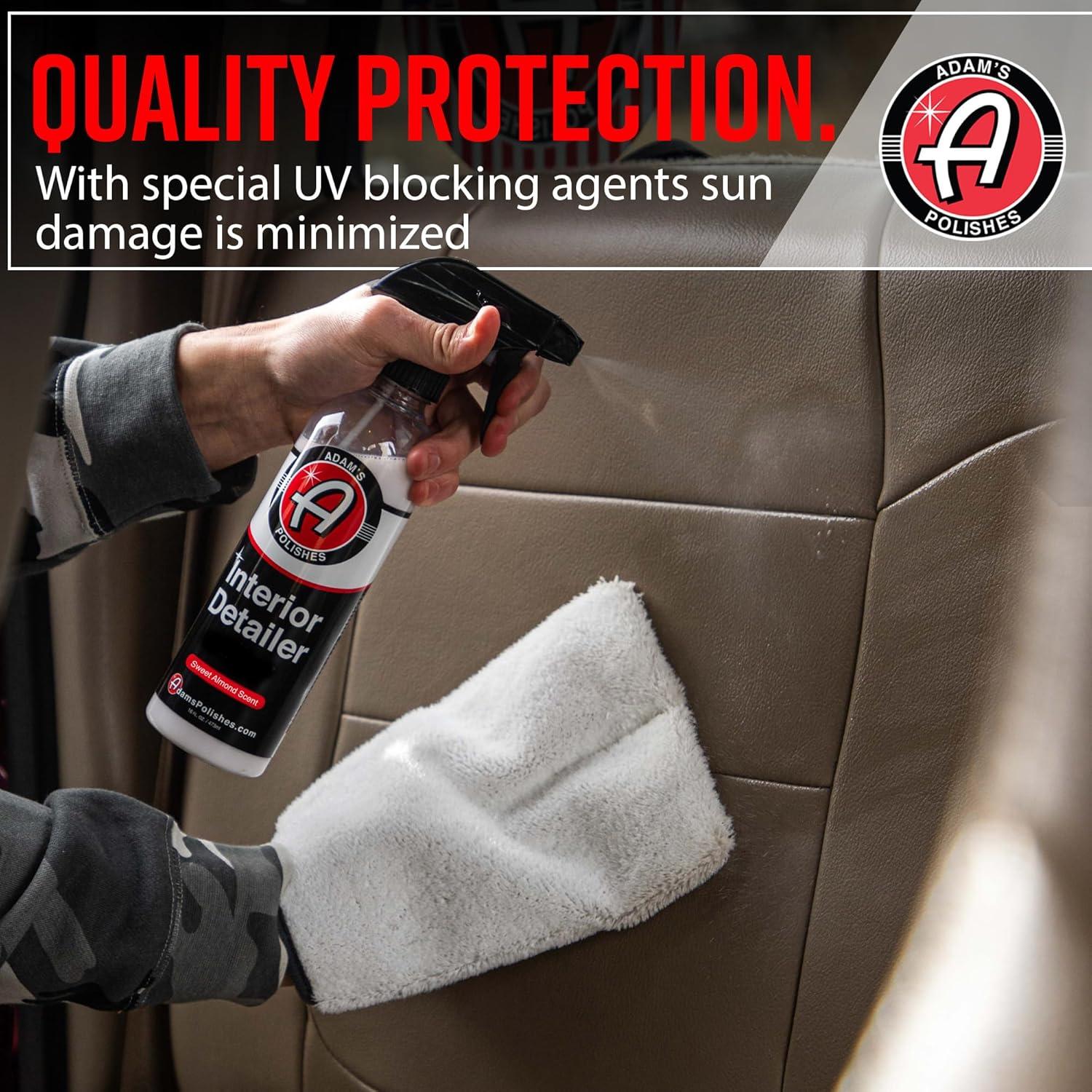 Limpiador Interior Adam's Polishes 473 ml Almendra Dulce