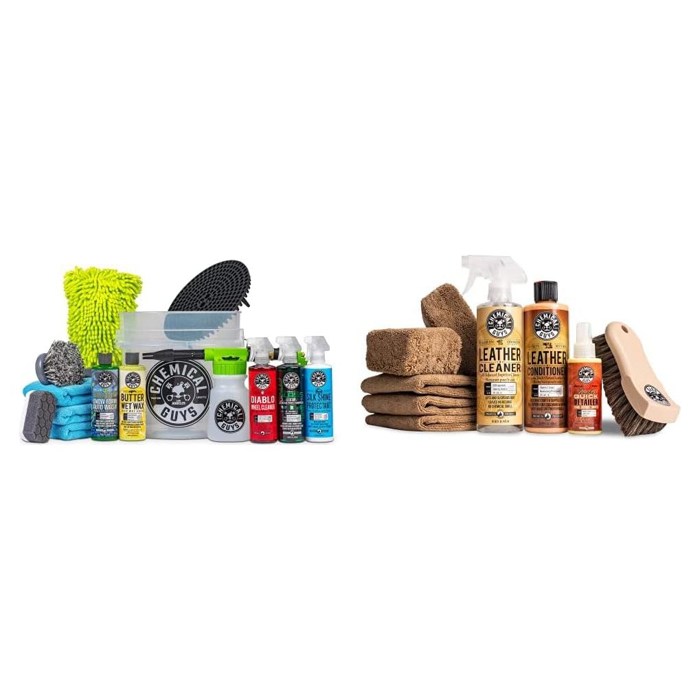 Kit de Lavado y Cuidado de Autos Chemical Guys 23 Piezas