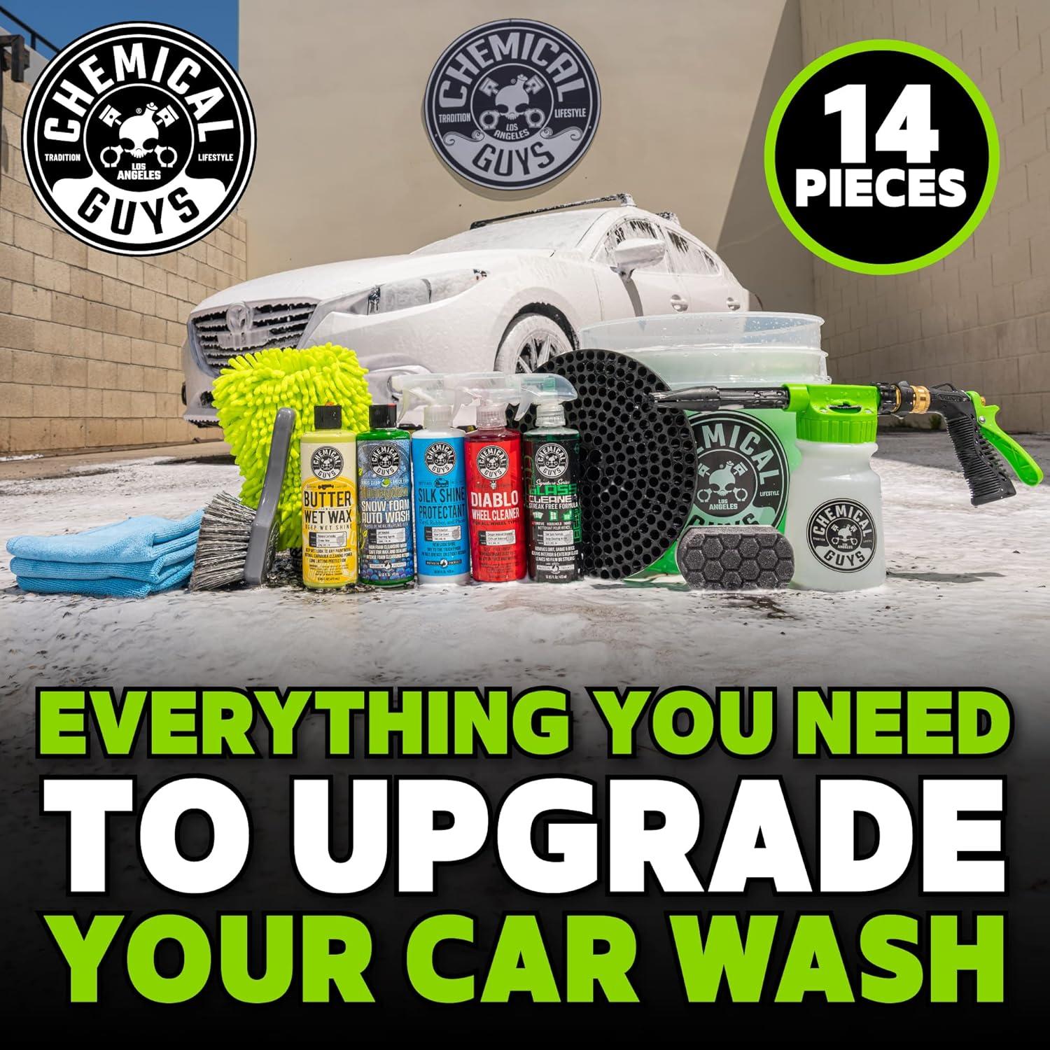 Kit de Lavado y Cuidado de Autos Chemical Guys 23 Piezas