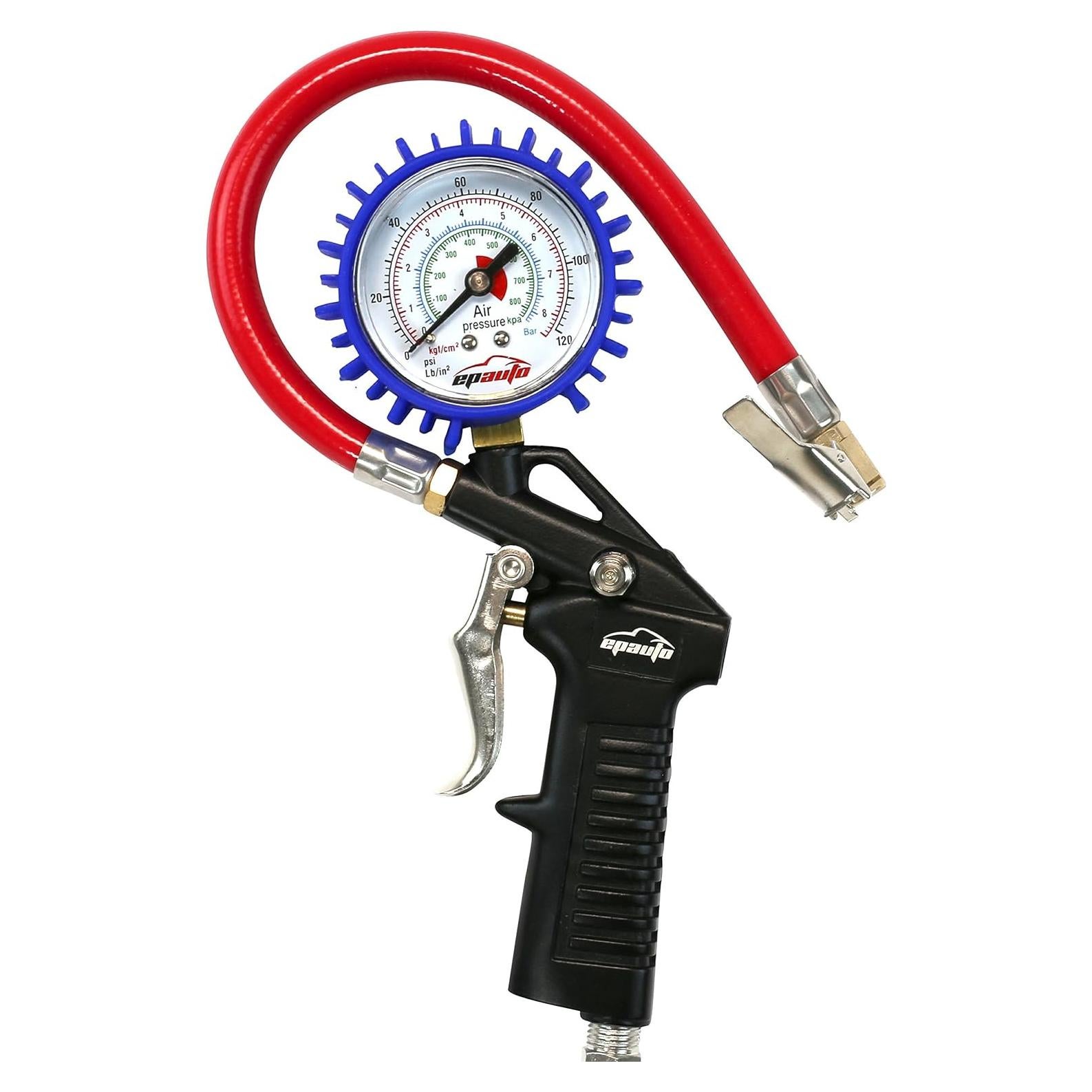 Inflador de Neumáticos EPAuto AT-001-2 120 PSI con Manómetro
