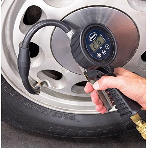 Inflador Digital de Neumáticos Eastwood con Medidor y Chuck de Bloqueo