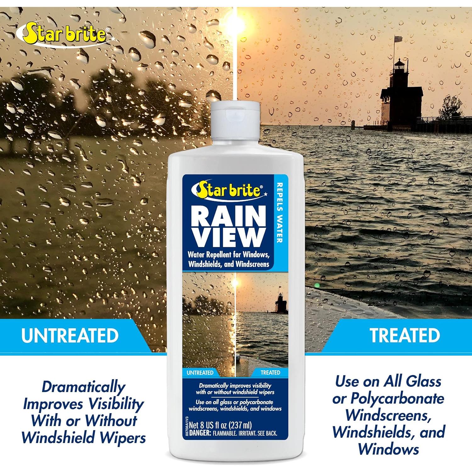 Repelente de Agua para Parabrisas STAR BRITE 8 Oz