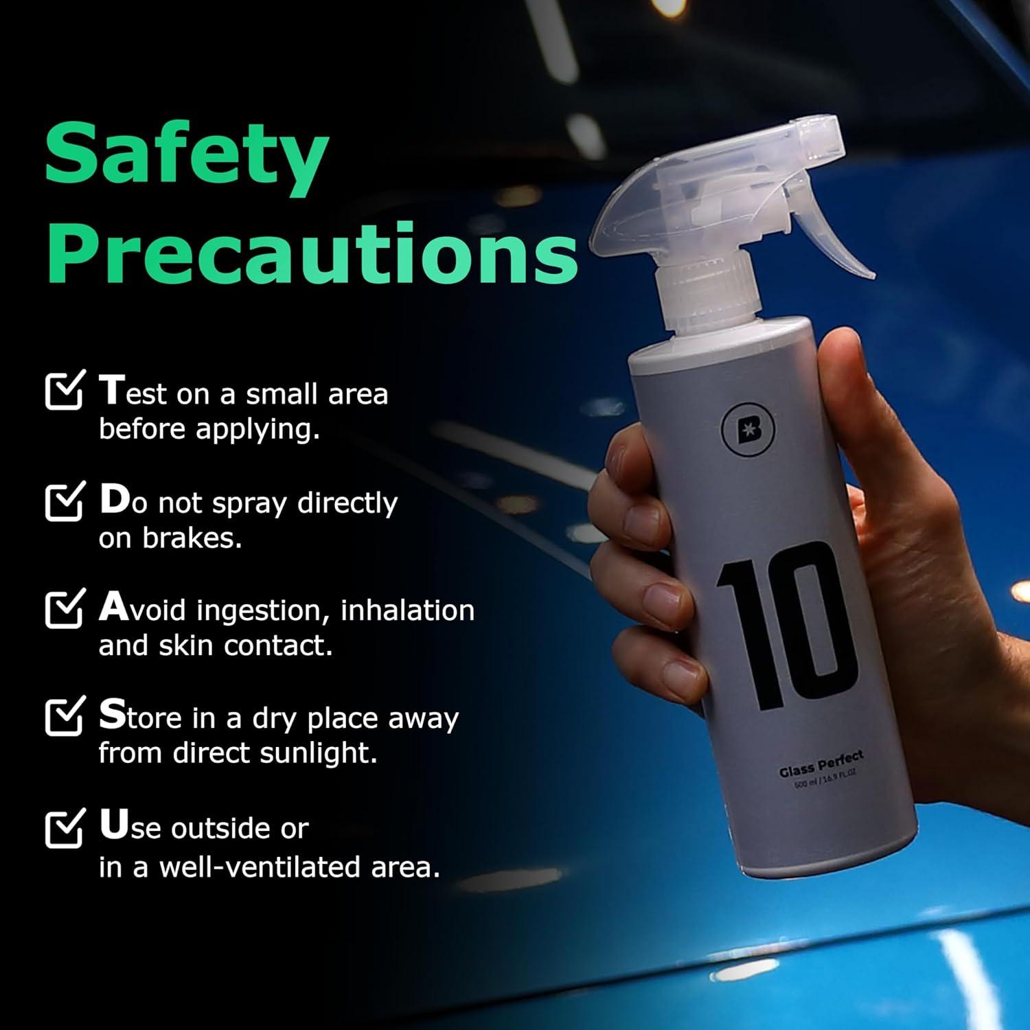 Limpiador de Ventanas para Autos Blask 500 ml Sin Amoníaco