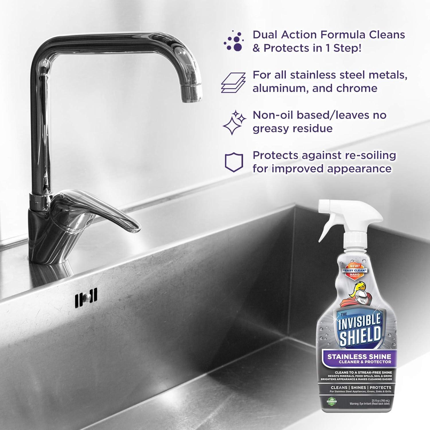 Limpiador y Protector de Acero Inoxidable Unelko 32 oz