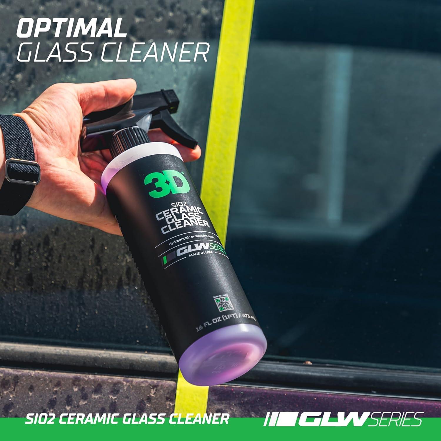 Limpiador de Vidrio Cerámico 3D GLW 1.89 L | Repelente de Agua