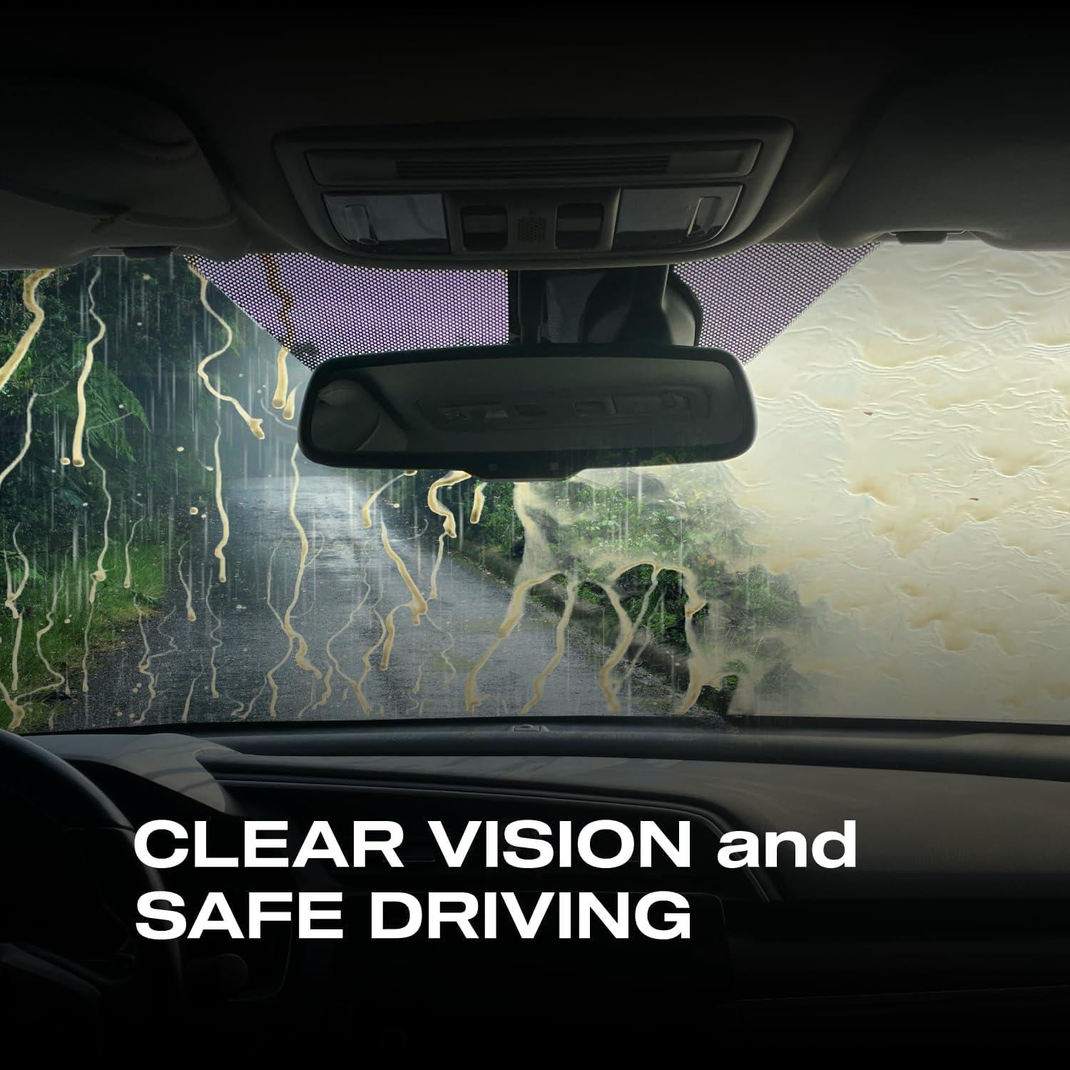 Nasiol GlasShield Wipe-On Kit Nano Repelente de Lluvia 24,14 km