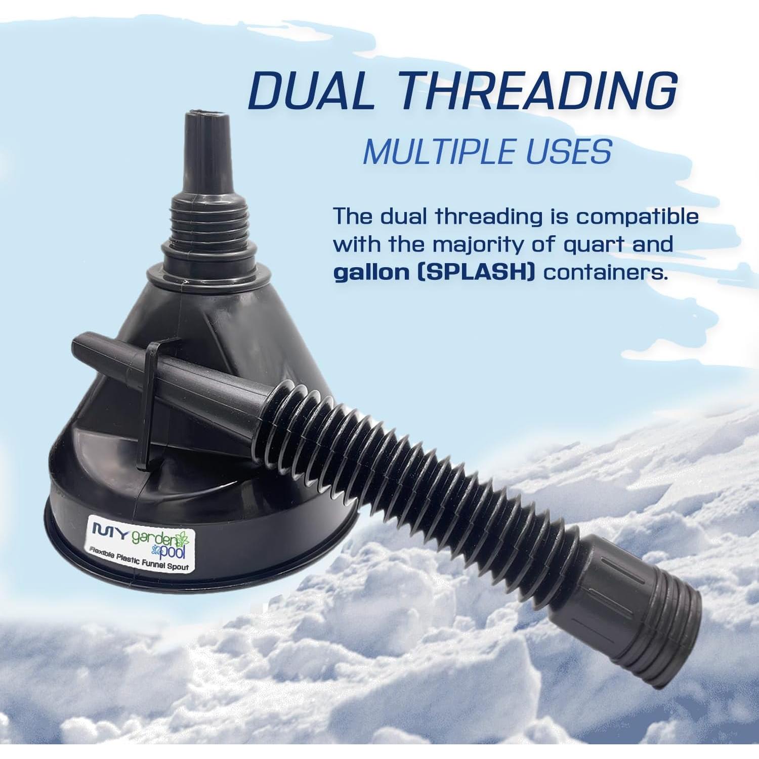 Rain-X 2-en-1 Líquido Limpiaparabrisas 3.78L x2 + Embudo